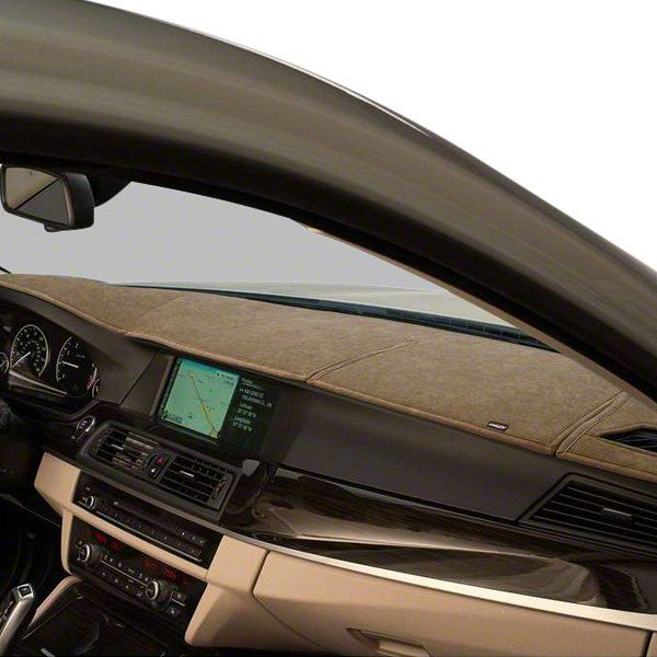 Covercraft SuedeMat Custom Dash Cover; Beige (21-23 Mustang Mach-E)