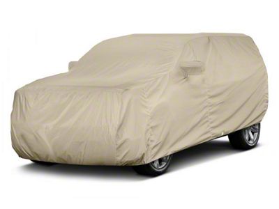 Covercraft Custom Car Covers Flannel Car Cover; Tan (21-23 Mustang Mach-E)