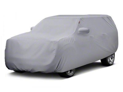 Covercraft Custom Car Covers Form-Fit Car Cover; Silver Gray (21-23 Mustang Mach-E)