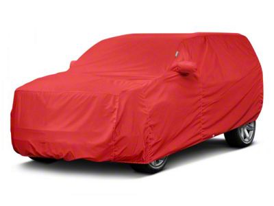 Covercraft Custom Car Covers WeatherShield HP Car Cover; Red (21-23 Mustang Mach-E)
