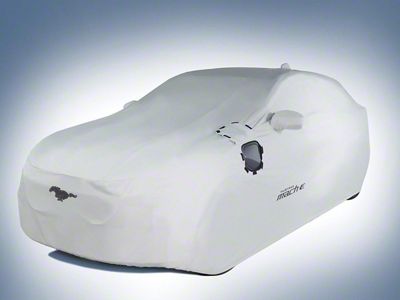 Ford Car Cover; Gray (21-23 Mustang Mach-E)
