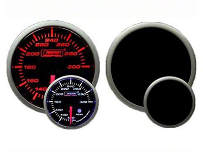 Prosport 52mm Premium Series Exhaust Gas Temperature Gauge; Electrical; Amber/White (Universal; Some Adaptation May Be Required)