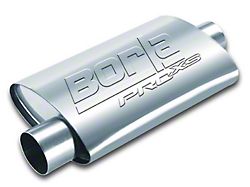 Borla Pro XS Center/Offset Oval Muffler; 2.50-Inch Inlet/2.50-Inch Outlet (Universal; Some Adaptation May Be Required)