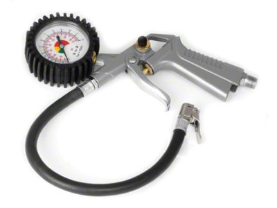 Tire Inflator with Dial Gauge